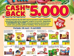 Promo Indomaret Spesial Cashback 5 Ribu 26 Juni-9 Juli 2025