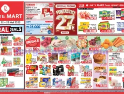 Katalog Promo JSM Lottemart Weekend 22 – 25 Mei 2025