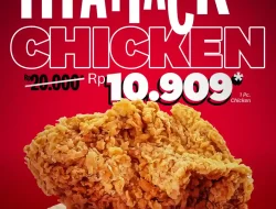 Promo KFC Attack Chicken Harga Hanya 10 Ribu