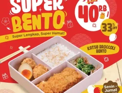 Promo Kimukatsu Spesial Anniversary Ke 7 Super Bento 40 Ribu