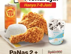 Promo McDonalds Paket Panas 2 Harga Hanya 36 Ribu