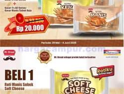 Promo Mr Bread Roti Indomaret Terbaru 29 Mei-4 Juni 2025