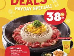 Promo Pepper Lunch Payday Paket SIZZLING Mulai 60 Ribuan