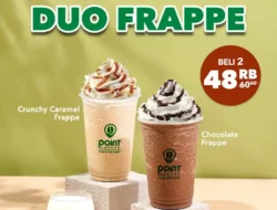 Promo Poin Coffee Duo Frappe Beli 2 Hanya 48 Ribu