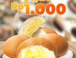 Promo Roti O Harga Spesial 5 Roti Hanya Rp1.000 Pakai YUP