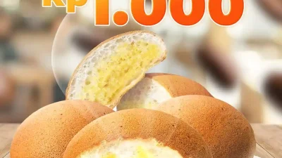 Promo Roti O Harga Spesial 5 Roti Hanya Rp1.000 Pakai YUP 1