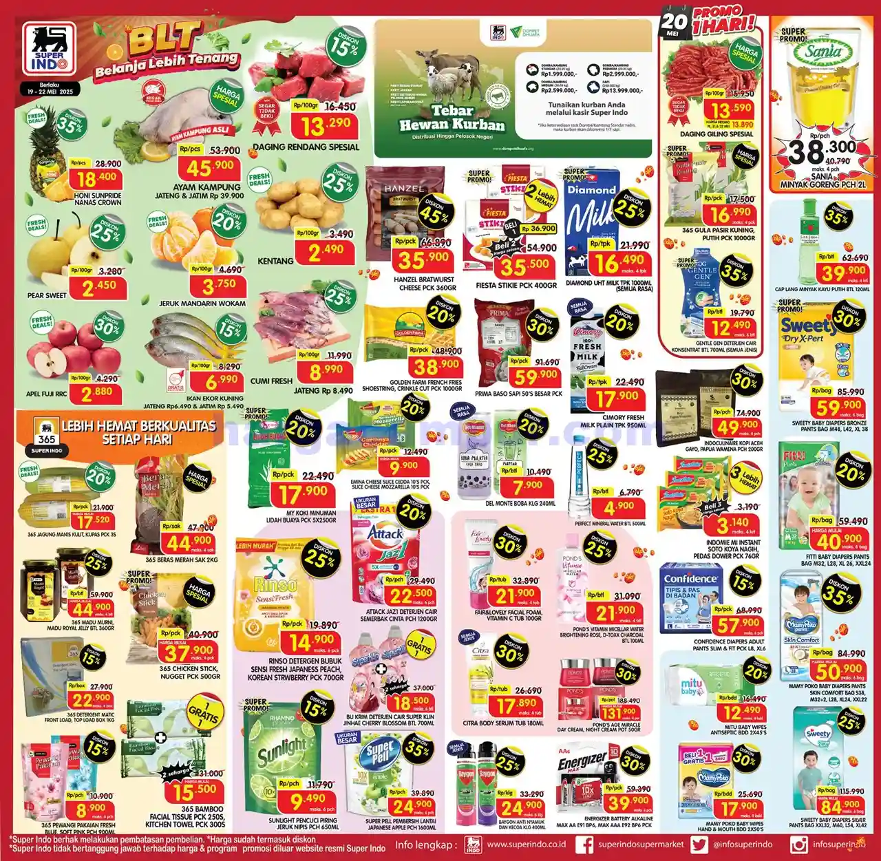 Promo Superindo Weekday Terbaru 19 - 22 Mei 2025