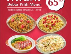 Promo TAWAN Payday Hanya 65 Ribu Bebas Pilih Menu