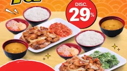 Promo Yoshinoya 7.7 Beli 2 Garlic Chicken Teriyaki + 2 Miso Soup 77Ribu 2 Promo Yoshinoya 7.7 Beli 2 Garlic Chicken Teriyaki + 2 Miso Soup 77Ribu