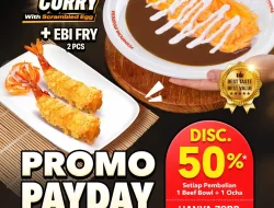 Promo Yoshinoya Payday Diskon 50% Japanese Curry