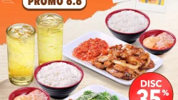Promo Yoshinoya Spesial 6.6 Diskon 35% Paket Makan Berdua