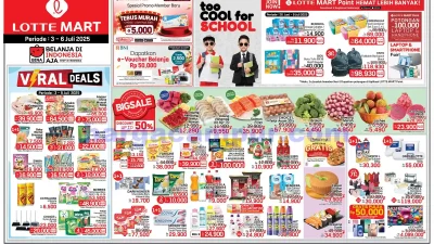 Katalog Promo JSM Lottemart Terbaru 3 - 6 Juli 2025