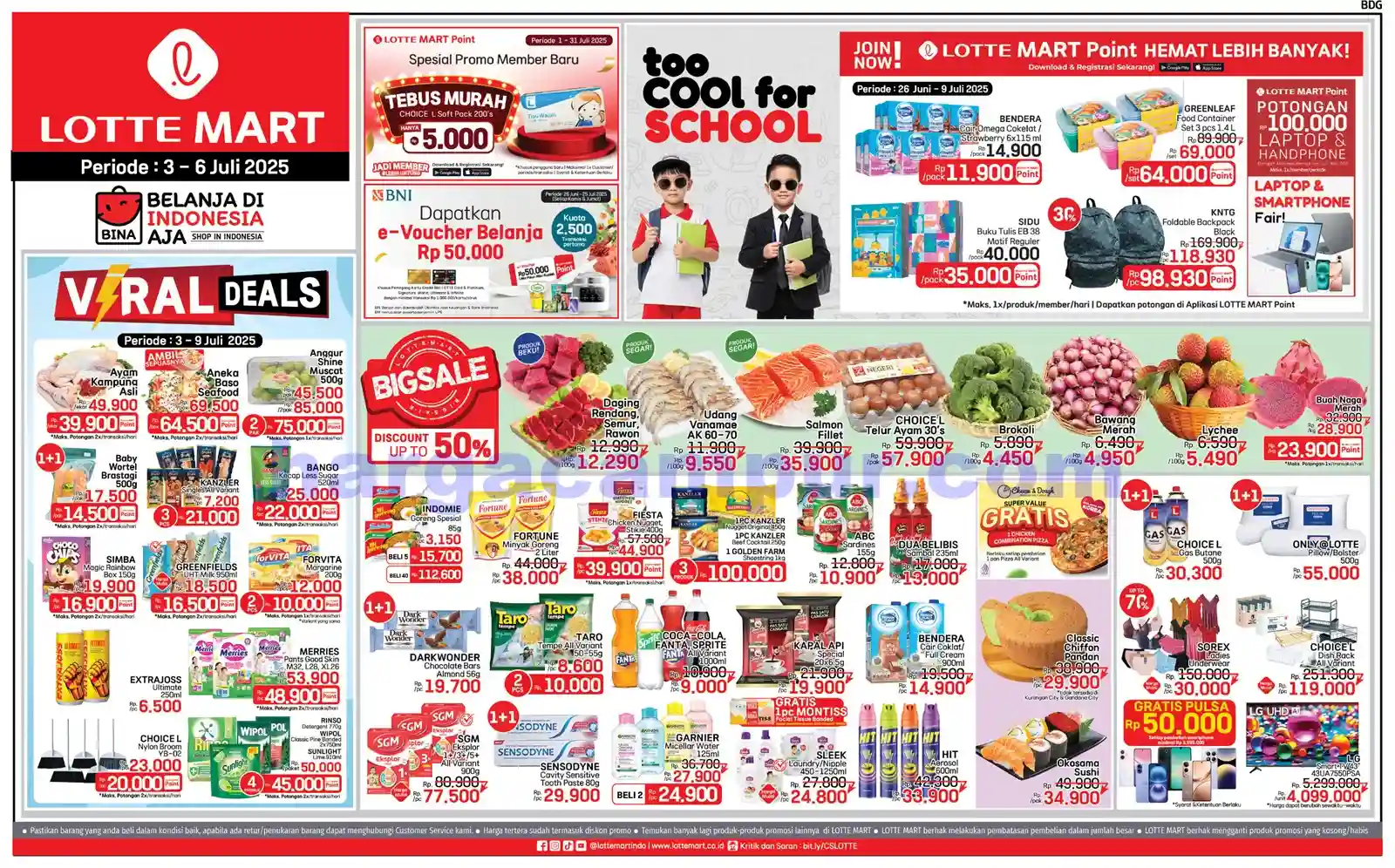 Katalog Promo JSM Lottemart Terbaru 3 - 6 Juli 2025