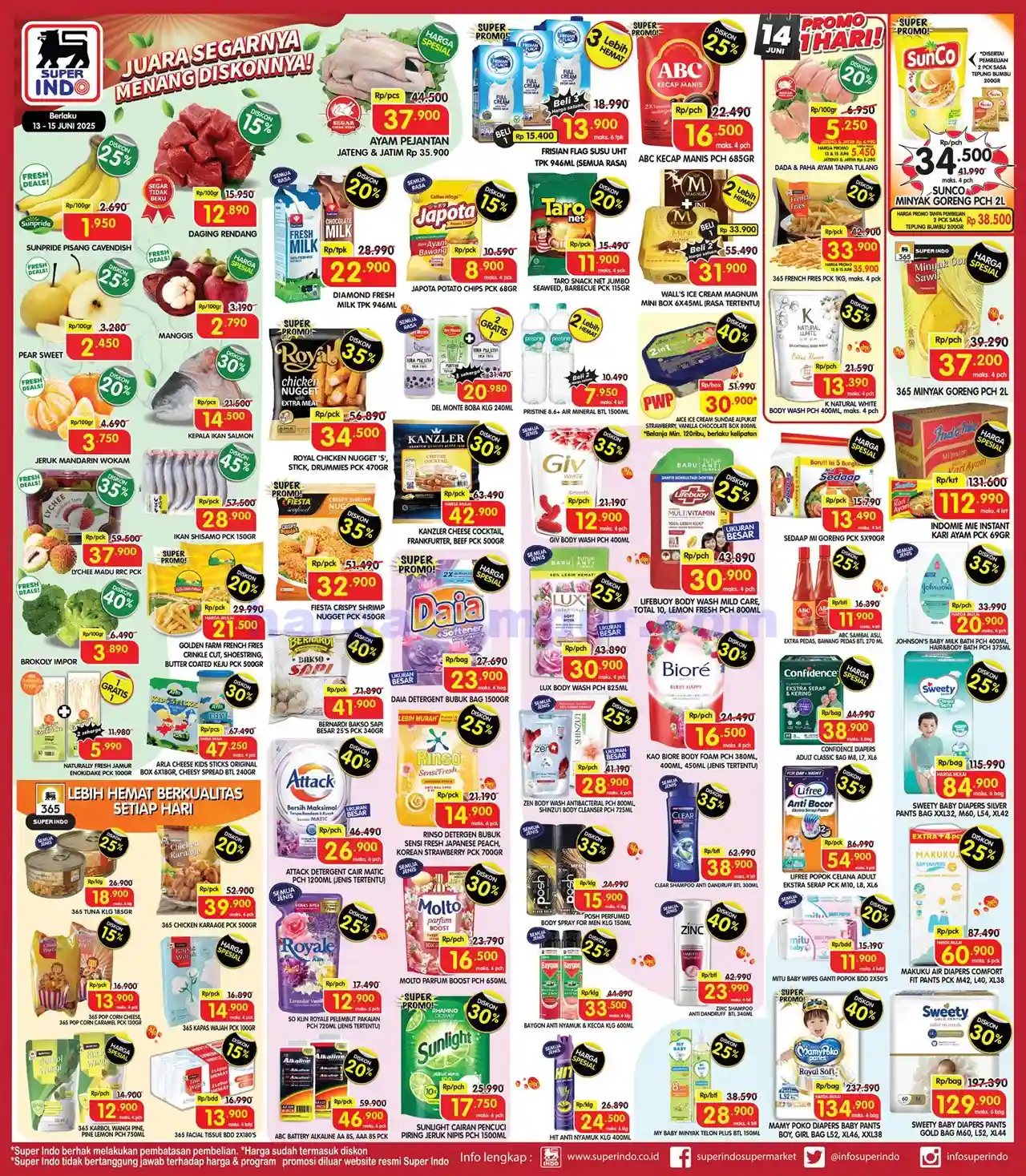 Katalog Promo JSM Superindo Terbaru 13 - 15 Juni 2025