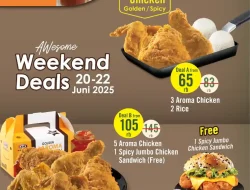 Promo AW Weekend Deals Terbaru 20 – 22 Juni 2025