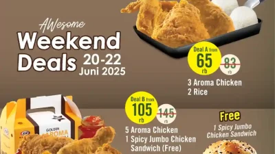 Promo AW Weekend Deals Terbaru 20 - 22 Juni 2025