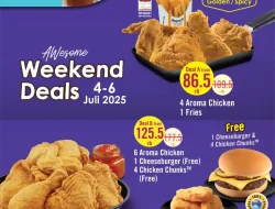 Promo AW Weekend Deals Terbaru 4 – 6 Juli 2025