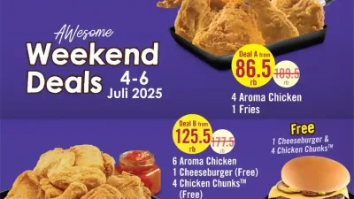 Promo AW Weekend Deals Terbaru 4 - 6 Juli 2025