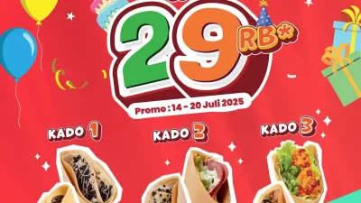 Promo Dcrepes Spesial Anniversary 29th Paket Kado 29Ribu
