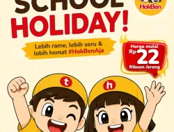 Promo Hokben Spesial Liburan Sekolah Harga Mulai 22 Ribu