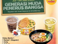 Promo Hokben Spesial Paket Kidzu Bento Harga Mulai 60 Ribuan