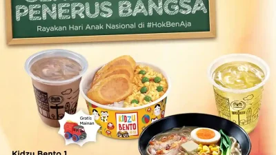 Promo Hokben Spesial Paket Kidzu Bento Harga Mulai 60 Ribuan (3)