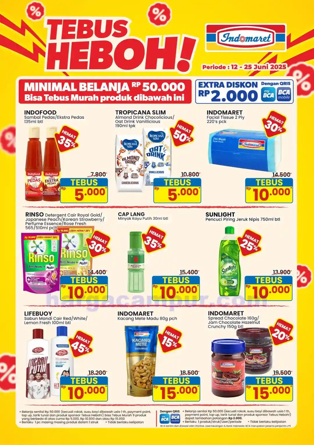 Promo Indomaret Harga Heboh Periode 12 - 25 Juni 2025