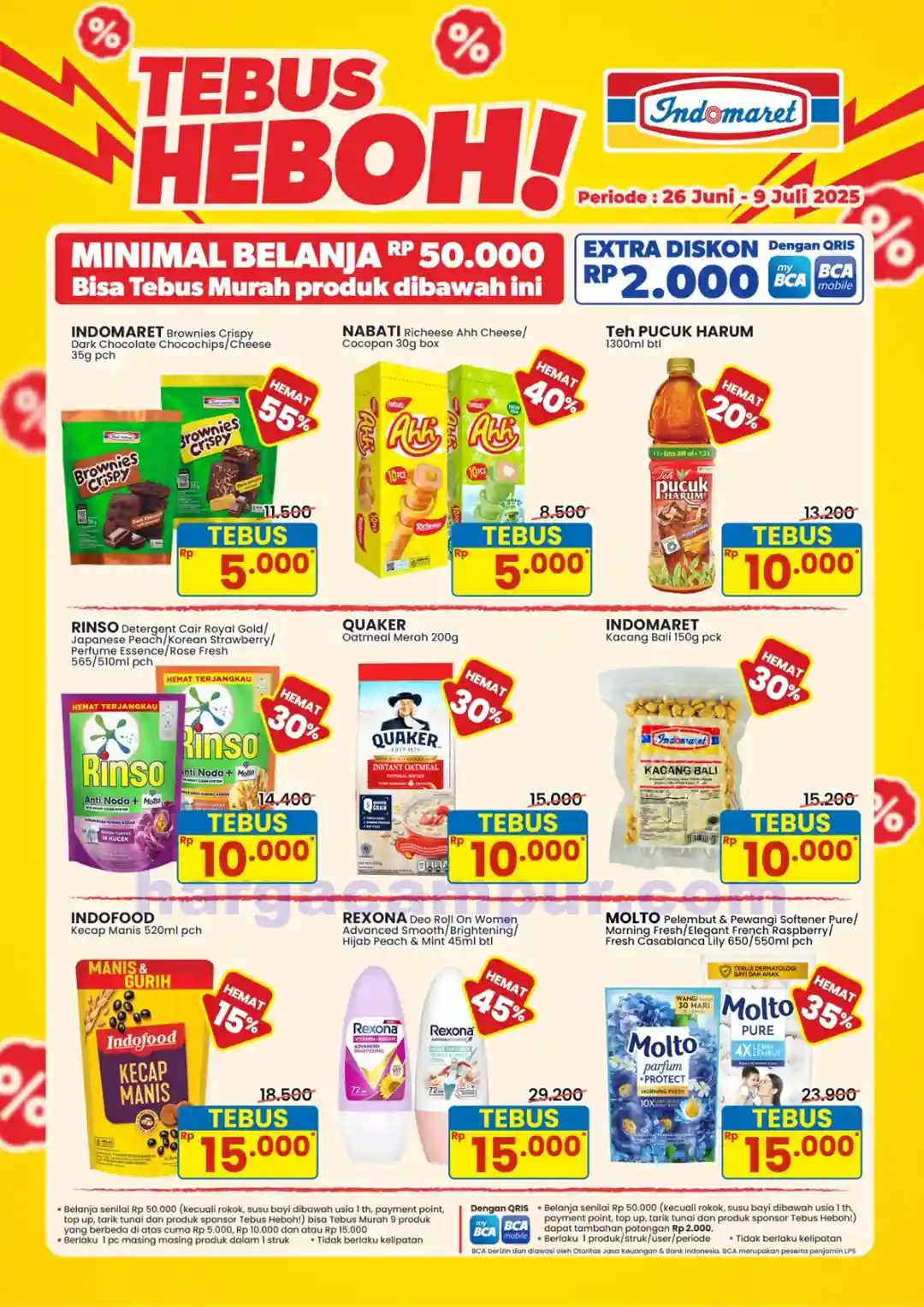 Promo Indomaret Harga Heboh Periode 26 Juni - 9 Juli 2025