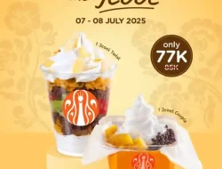 Promo JCO Harga Spesial 7.7 Hanya 77 Ribu 7 – 8 Juli 2025