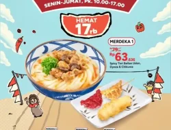 Promo Marugame Udon Spesial Merdeka Harga Paket Mulai 70Ribu