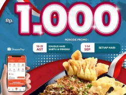 Promo Mie Gacoan Spesial Merdeka Hanya 1.000 Pakai ShopeePay