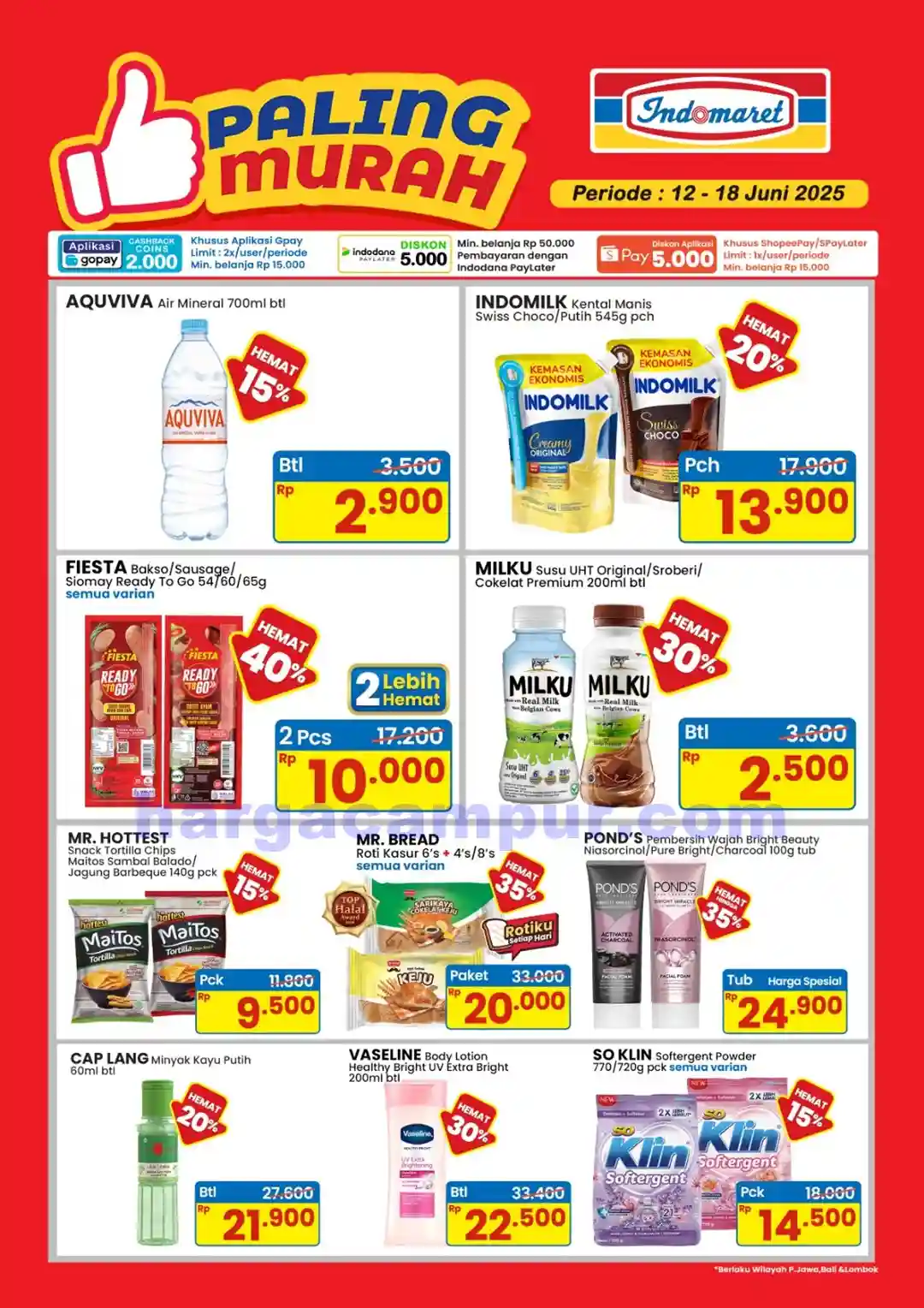 Promo PTW Indomaret Product Of The Week 12 - 18 Juni 2025