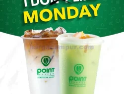 Promo Point Coffee I Like Monday Diskon Hingga 50% Setiap Senin