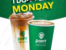 Promo Point Coffee I Like Monday Diskon Hingga 50% Setiap Senin