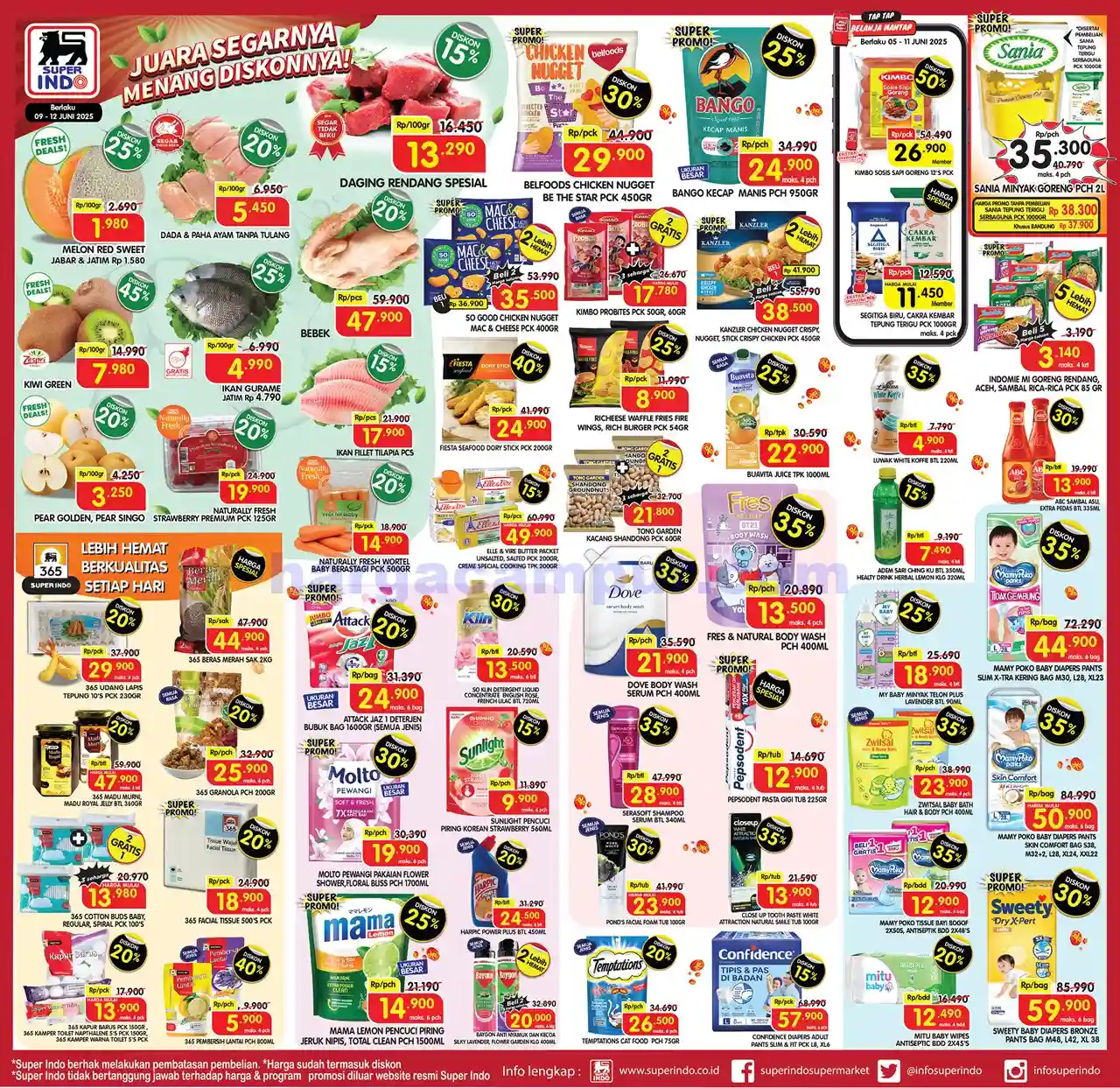 Promo Superindo Weekday Terbaru 9 - 12 Juni 2025