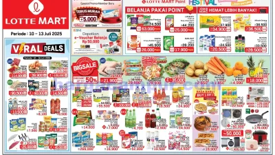 Katalog Promo JSM Lottemart Terbaru 10 - 13 Juli 2025