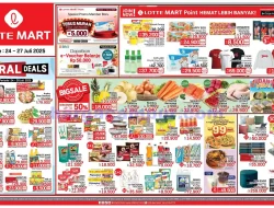 Katalog Promo JSM Lottemart Weekend 24 – 27 Juli 2025