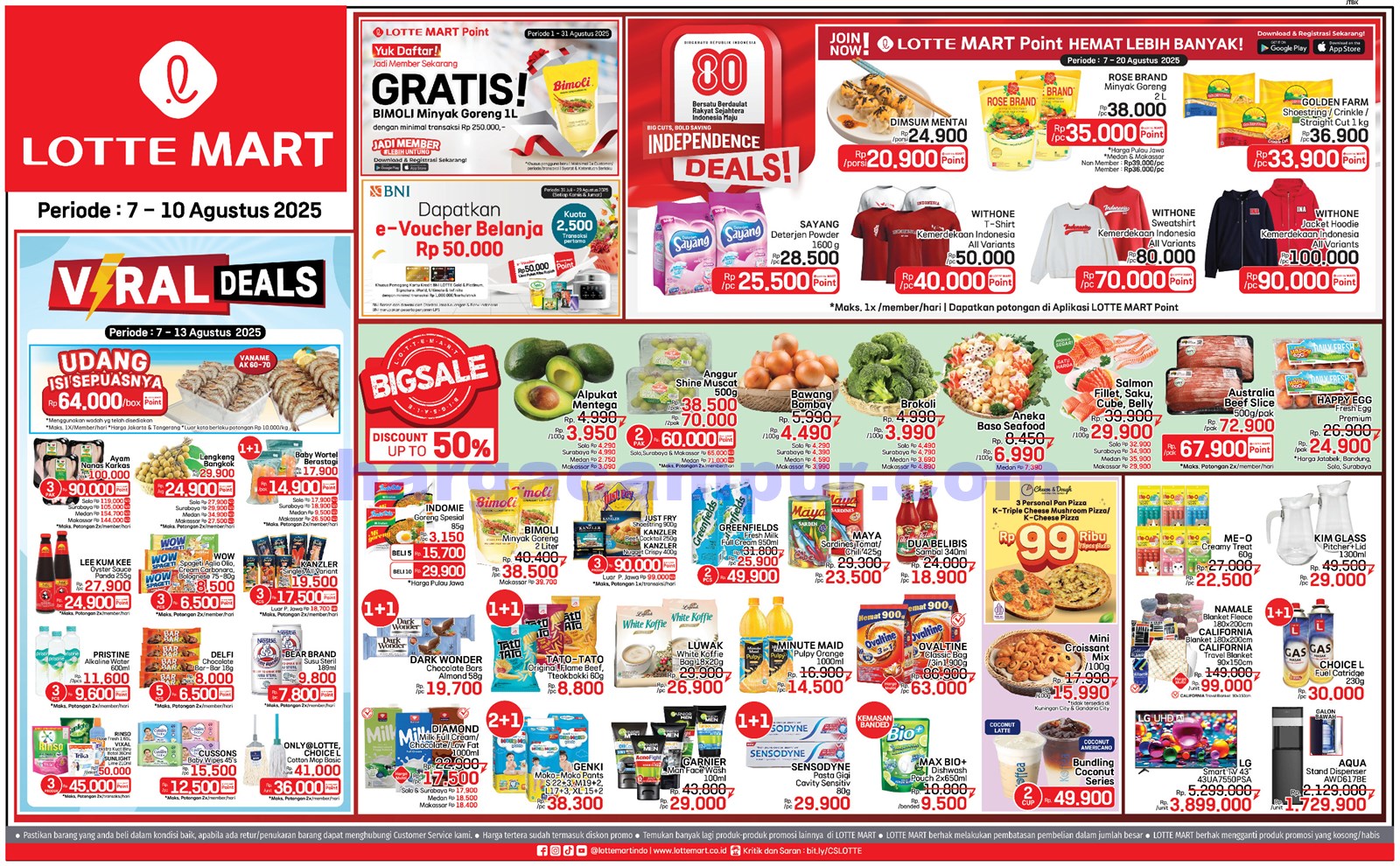 Katalog Promo JSM Lottemart Terbaru 7 - 10 Agustus 2025