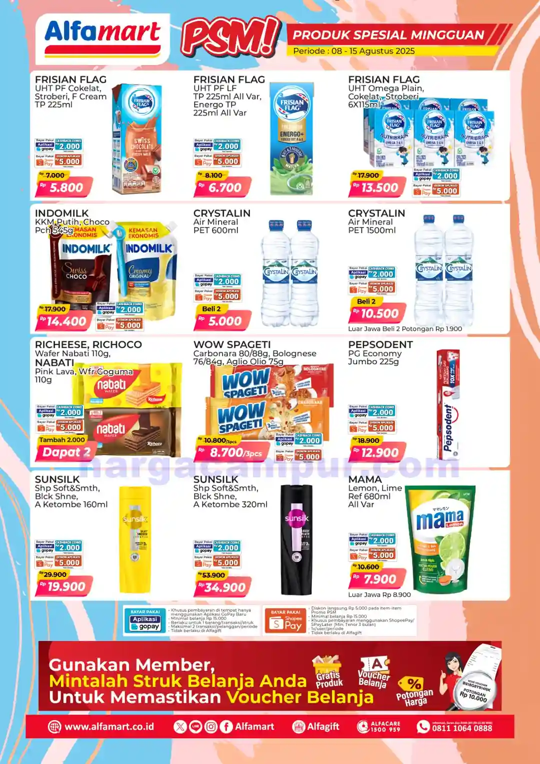 Katalog Promo PSM Alfamart Terbaru 8 - 15 Agustus 2025