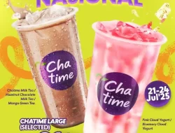 Promo Chatime Spesial Hari Anak Nasional Large Cup 21 Ribu