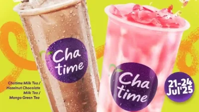 Promo Chatime Spesial Hari Anak Nasional Large Cup 21 Ribu