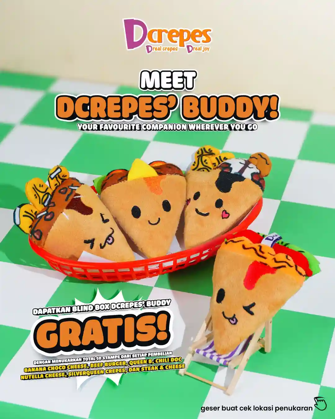 Promo Dcrepes Tukar 10 Stamp Dapat Gratis Dcrepes Buddy