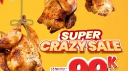 Promo Emados Shawarma SUPER CRAZY SALE 3 Ekor Ayam 99 Ribu