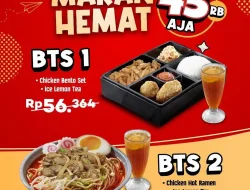 Promo Gokana Harga Spesial BTS Makan Hemat Hanya 45 Ribuan