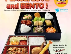 Promo Hokben Spesial Paket 2 Bento Harga Hanya 95 Ribuan
