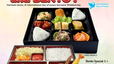 Promo Hokben Spesial Paket 2 Bento Harga Hanya 95 Ribuan