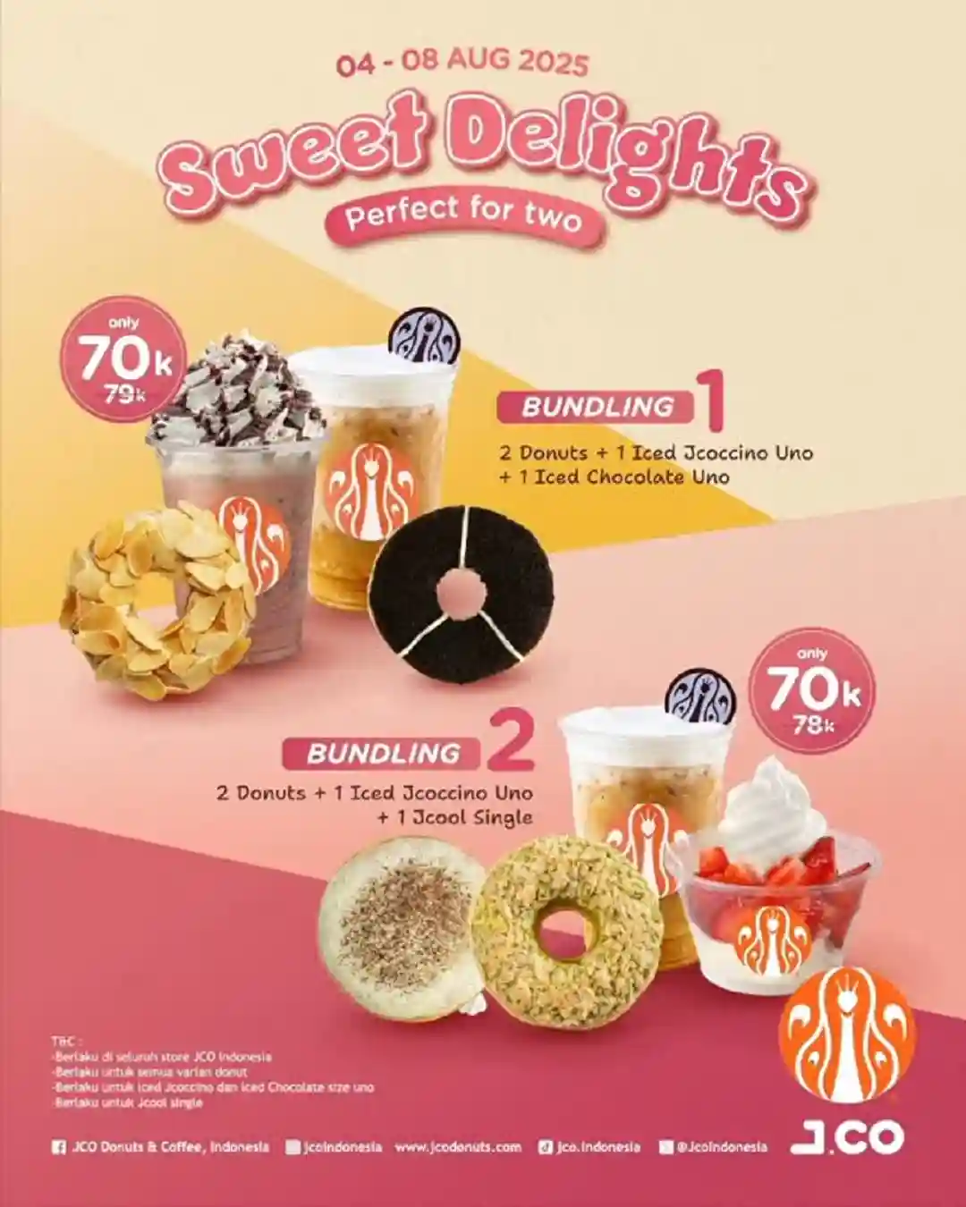 Promo JCO Sweet Delights Paket Bundling Mulai 70 Ribuan (1)