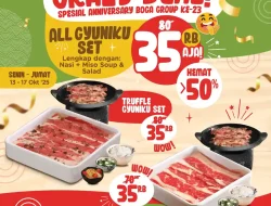 Promo Kimukatsu Crazy Deal Gyuniku Set Harga Hanya 35 Ribu