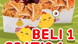 Promo Kriuk Kriuk Beli 1 Gratis 1 Ayam Kriuk Bebas Pilih Saus