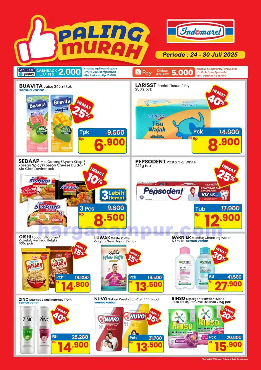 Promo Indomaret Paling Murah Terbaru 24 - 30 Juli 2025